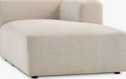 SKEJBYMódulo de sofá SKEJBY chaise longue derecha tela beis