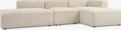 SKEJBYSofá modular SKEJBY 3 plazas chaise longue/abierto beis