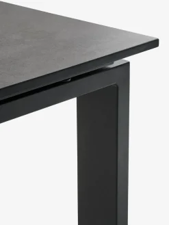 SONNERUP + INGSTRUPMesa SONNERUP L215 gris + 4 sillas INGSTRUP negro
