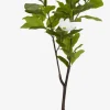 SPINDELPlanta artificial SPINDEL A120cm verde/blanco magnolia