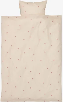 STEFFIPLUSJuego funda nórdica para cuna STEFFI 100x140 rosa