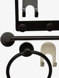 STOCKVIKGanchos STOCKVIK acero negro 1 unidad