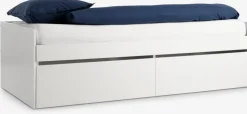 TANGBJERGCama con almacenaje TANGBJERG 90/180x200 blanco