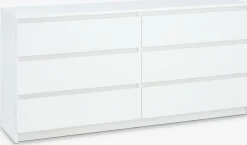 TANGECómoda TANGE 3+3 cajones blanco