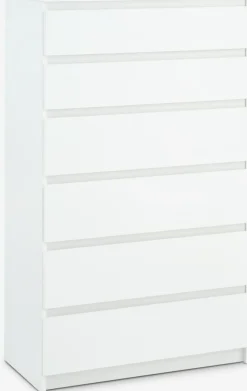 TANGECómoda TANGE 6 cajones blanco