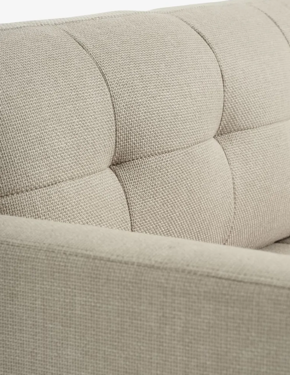 TEGLHUSESofá cama con chaise longue TEGLHUSE tela beis