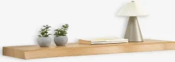 TERPEstante flotante TERP 80x24 borde color roble natural