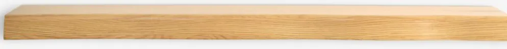 TERPEstante flotante TERP 80x24 borde color roble natural