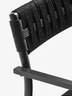 TRILLEVALLENSilla apilable TRILLEVALLEN negro