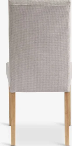 TUREBYSilla de comedor TUREBY tela beis