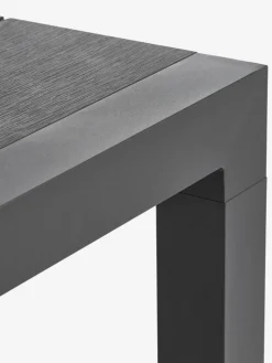 TYDAL + HEMSEDALMesa TYDAL L208/272 + 4 sillas HEMSEDAL negro
