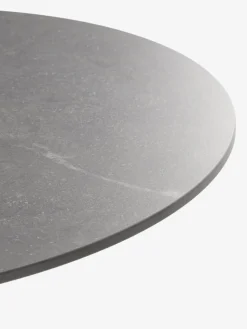VAMDRUP + GILJAMesa VAMDRUP Ø70 + 2 sillas GILJA gris