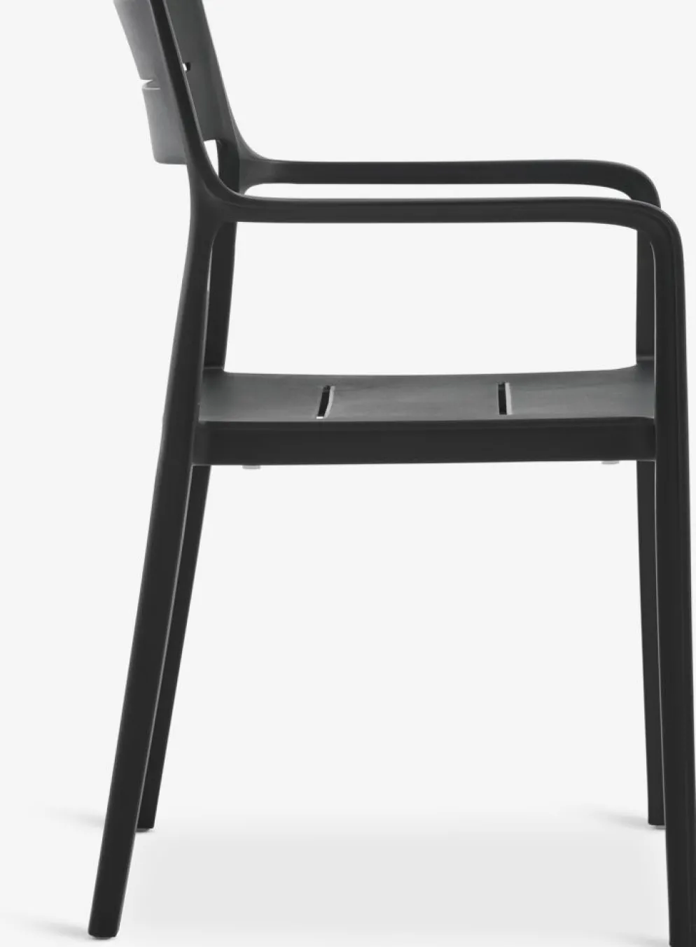 VAMDRUP + INGSTRUPMesa VAMDRUP Ø120 gris + 4 sillas INGSTRUP negro