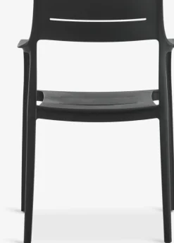 VAMDRUP + INGSTRUPMesa VAMDRUP Ø70 gris + 2 sillas INGSTRUP negro