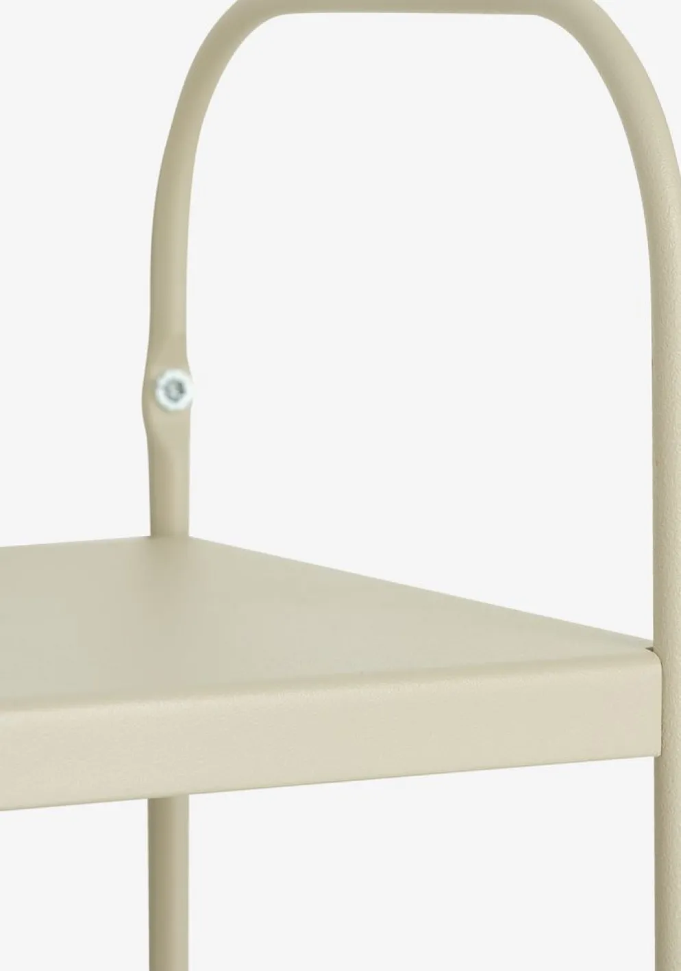 VANDRUPEstante de pared VANDRUP 6 estantes regulables beis