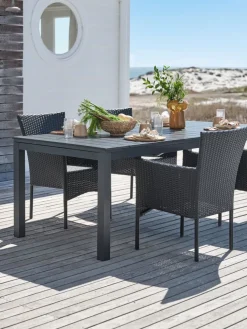 VATTRUP + AIDTMesa VATTRUP L206/321 + 4 sillas AIDT negro