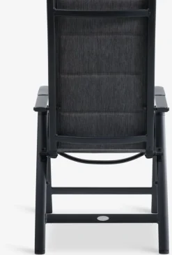 VATTRUP + MYSENMesa VATTRUP L172/276 negro + 4 sillas MYSEN gris