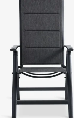 VATTRUP + MYSENMesa VATTRUP L172/276 negro + 4 sillas MYSEN gris