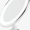VEDDIGEEspejo de maquillaje VEDDIGE con LED Ø20xA22cm blanco