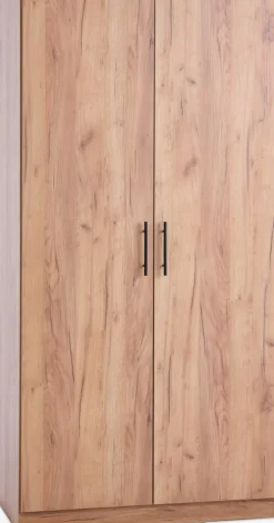 VIBYArmario VIBY 101x200 2 puertas color roble salvaje natural