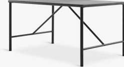 VIERLI + TRILLEVALLENMesa VIERLI L149 + 4 sillas TRILLEVALLEN negro