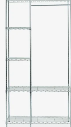 VINDINGEMueble recibidor VINDINGE 4 estantes cromo