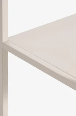 VIRUMMesa consola VIRUM 26x80 con estante beis