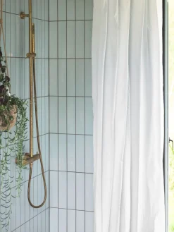 VISKAFORSGOLDCortina de ducha VISKAFORS 180x200 blanco