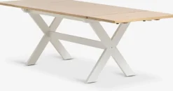 VISLINGEMesa de comedor VISLINGE 90x150 natural/blanco