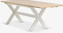 VISLINGEMesa de comedor VISLINGE 90x150 natural/blanco
