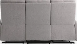 VONSILDSofá VONSILD 3 plazas reclinable eléctrico gris claro