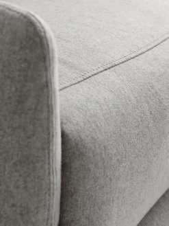 VONSILDSofá VONSILD 3 plazas reclinable eléctrico gris claro