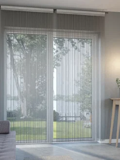 YXLANCortina de hilos YXLAN 1x90x245 gris